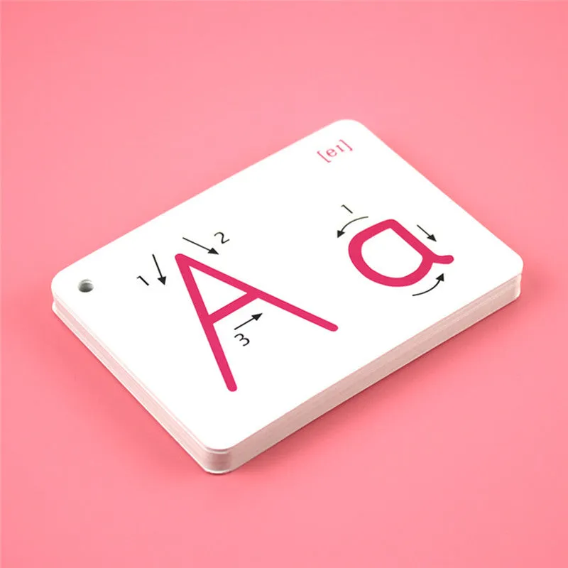 Alphabet learning cards