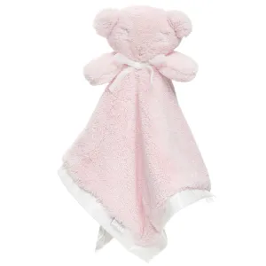 Britt Bear Snuggles Cozy Comforter - Pink