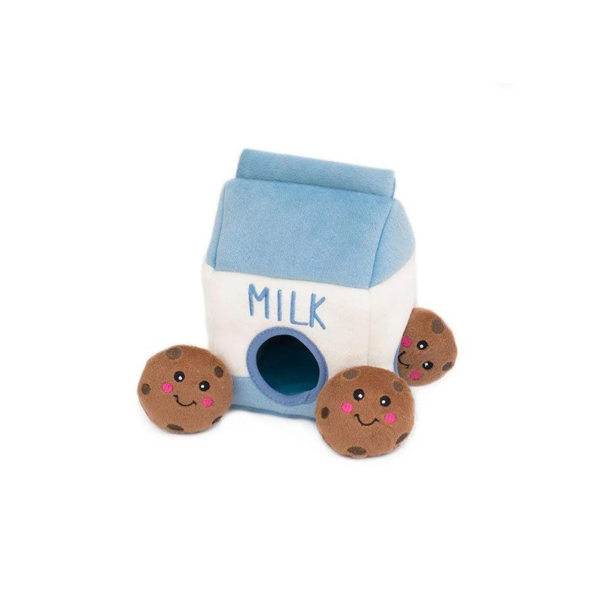 Burrow Milk & Cookies Dog Toy Puzzle