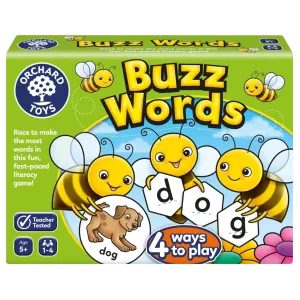 Buzz Words Game - Literacy Board Game