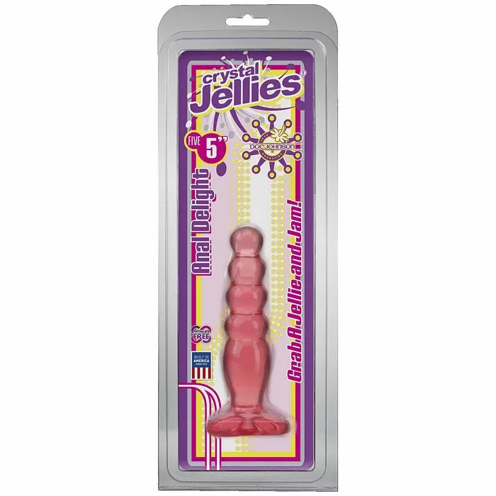 Crystal Jellies Anal Delight Pink