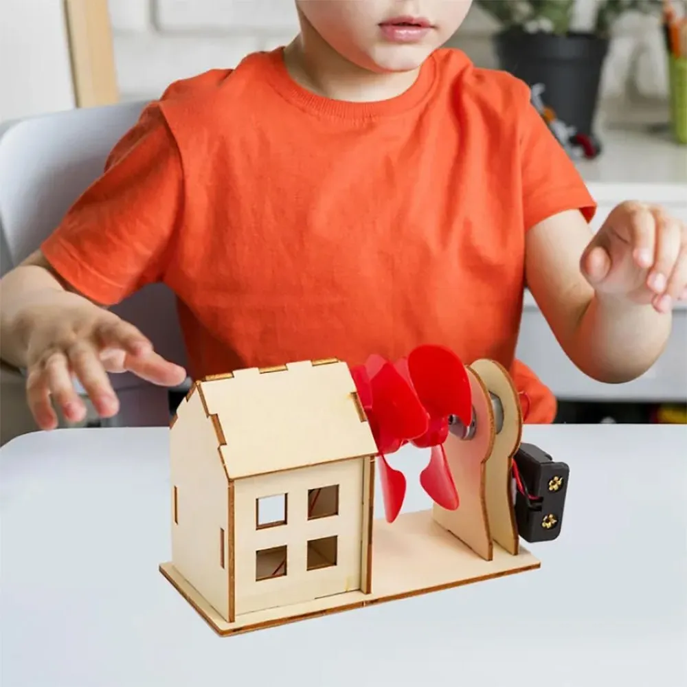 DIY Wooden Wind Power Station