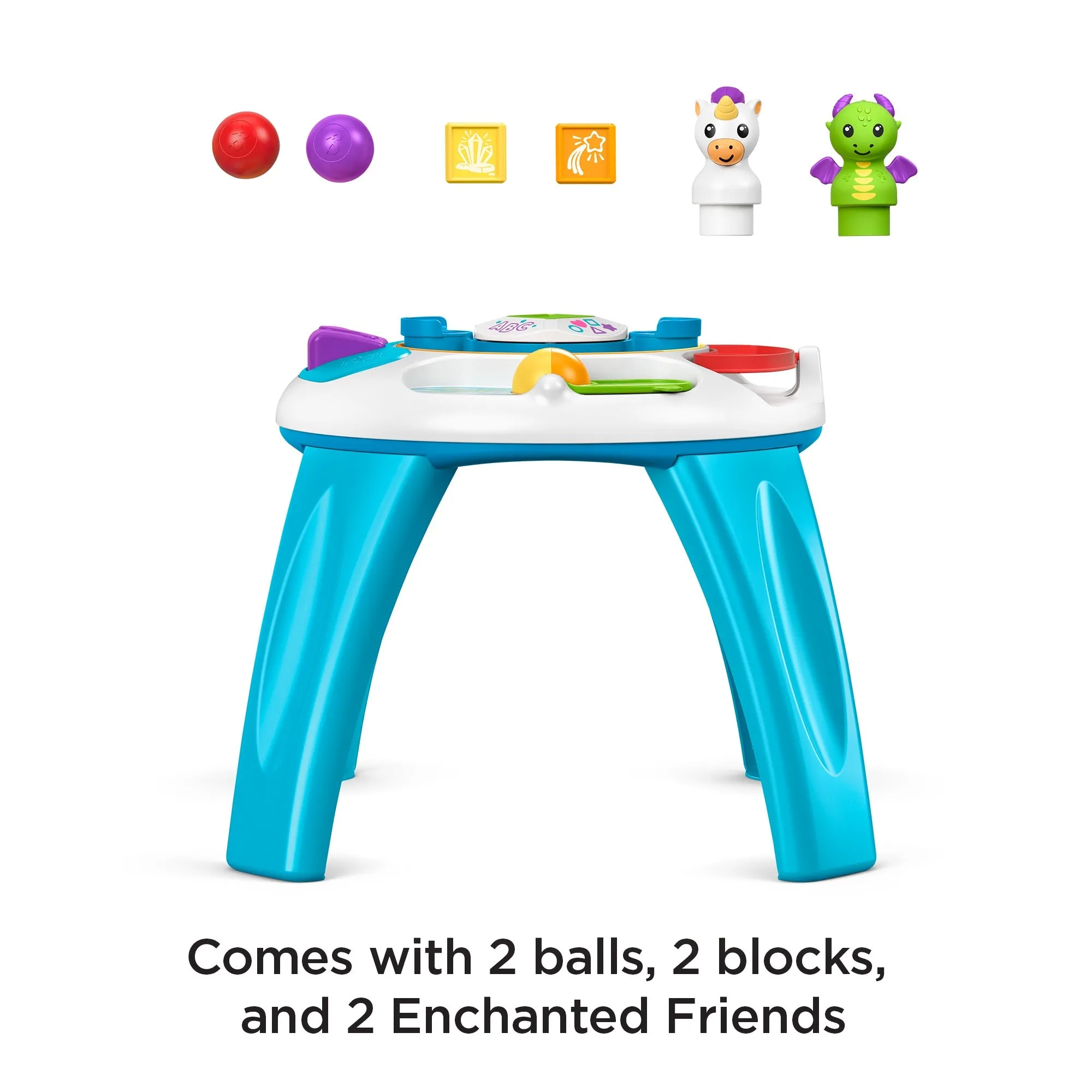 Fisher-Price Enchanted Friends Learning Table, Interactive with Music