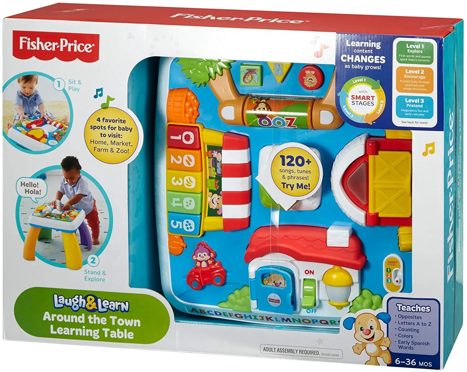 Fisher-Price Laugh & Learn Around The Town Learning Table