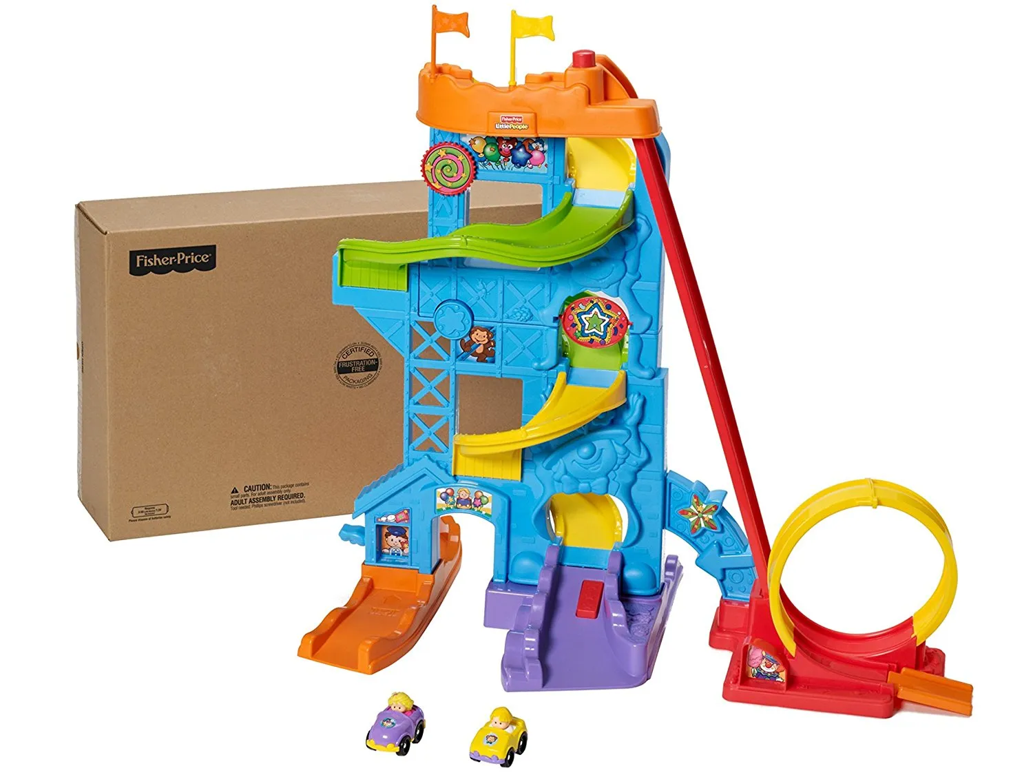 Fisher-Price Little People Loops 'n Swoops Amusement Park