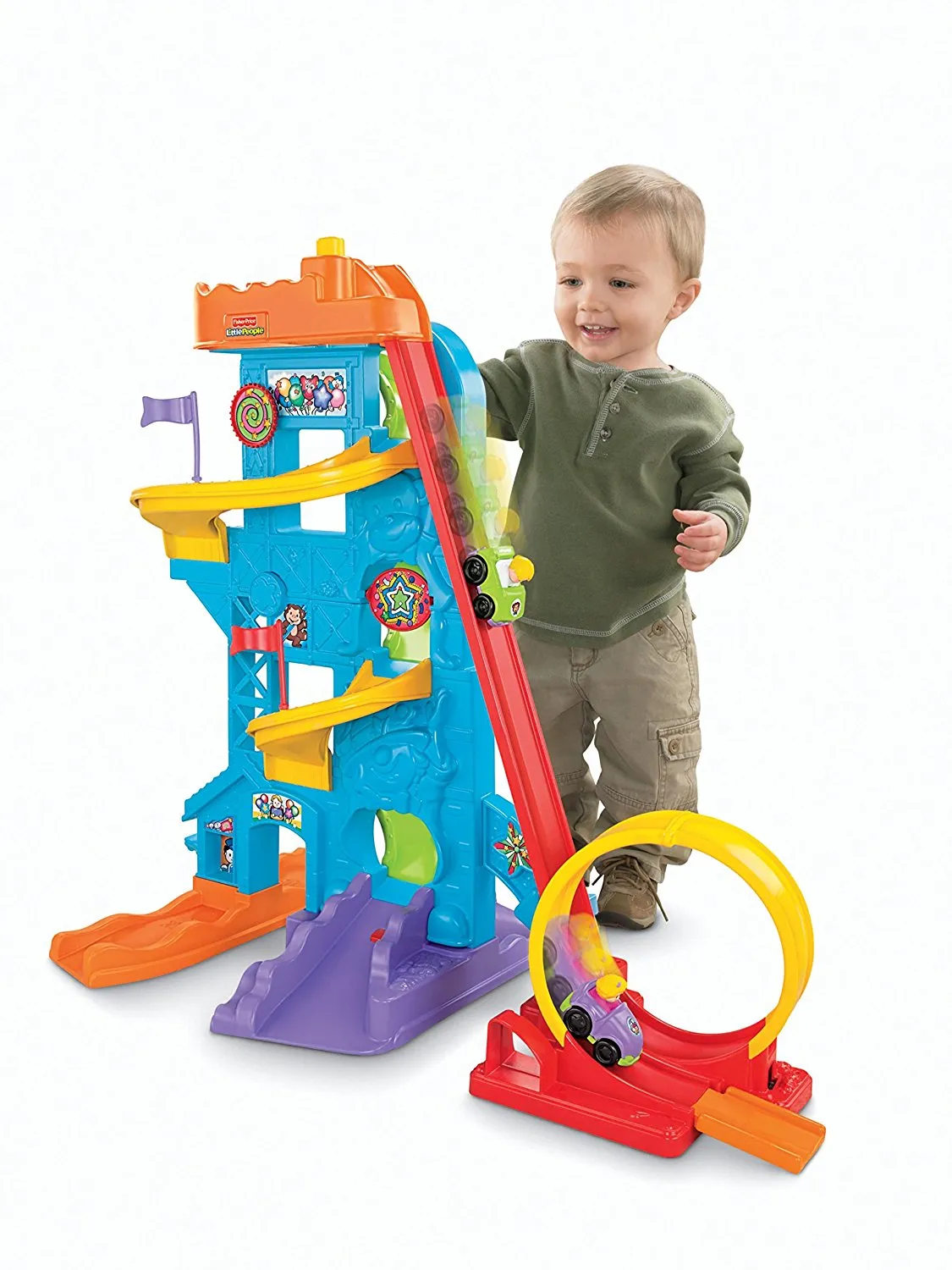 Fisher-Price Little People Loops 'n Swoops Amusement Park