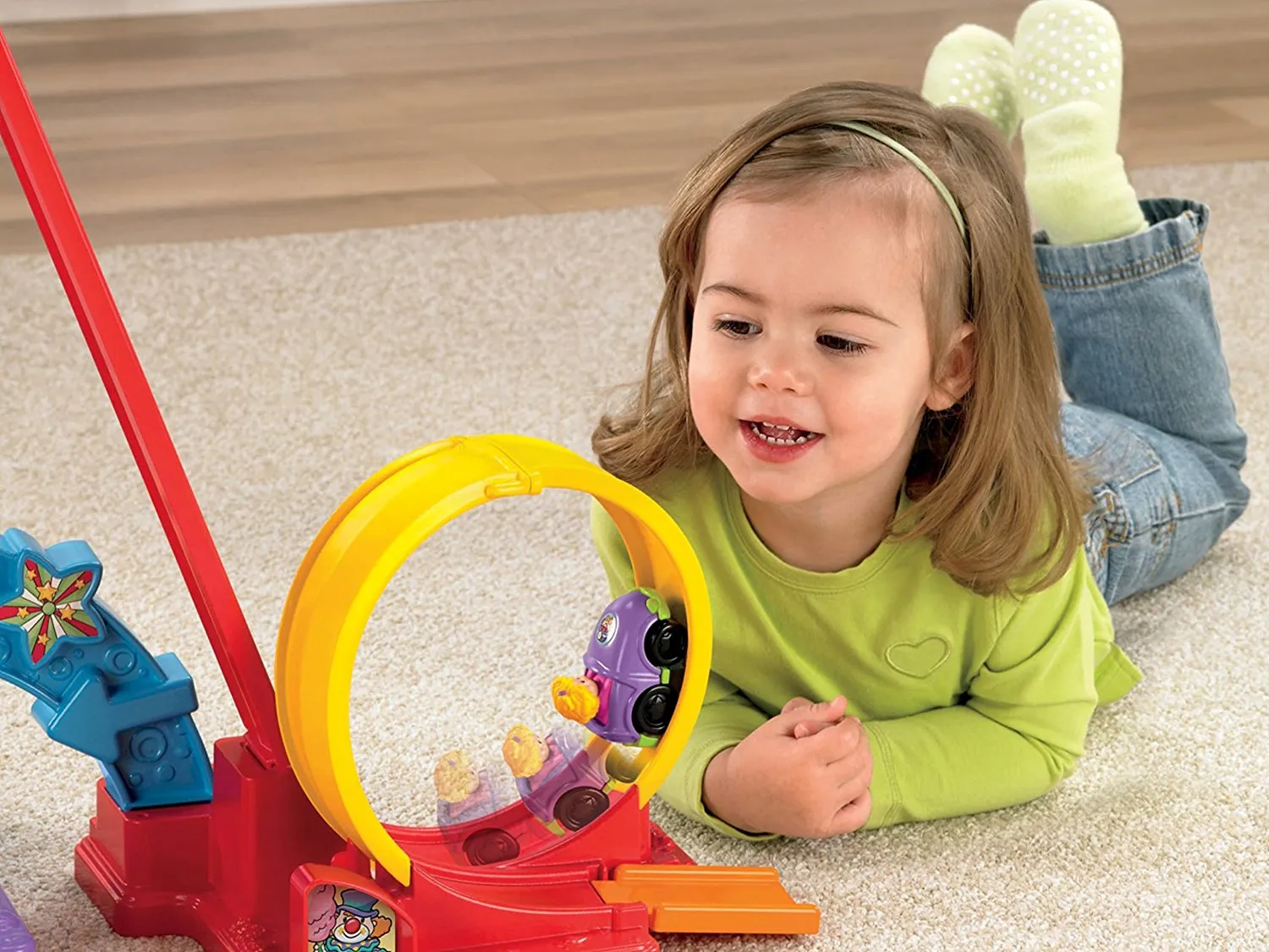 Fisher-Price Little People Loops 'n Swoops Amusement Park