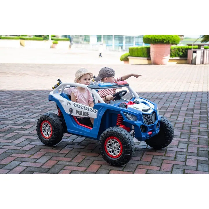 Freddo Toys 24V Storm Police UTV 2-Seater for Kids