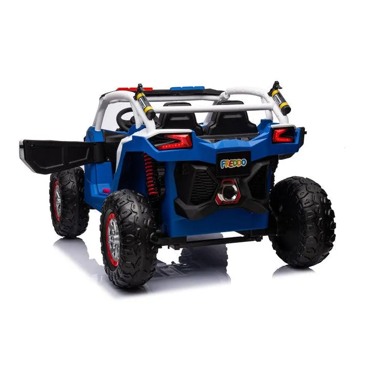 Freddo Toys 24V Storm Police UTV 2-Seater for Kids