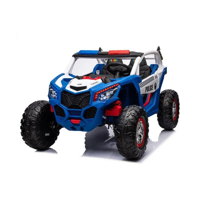 Freddo Toys 24V Storm Police UTV 2-Seater for Kids