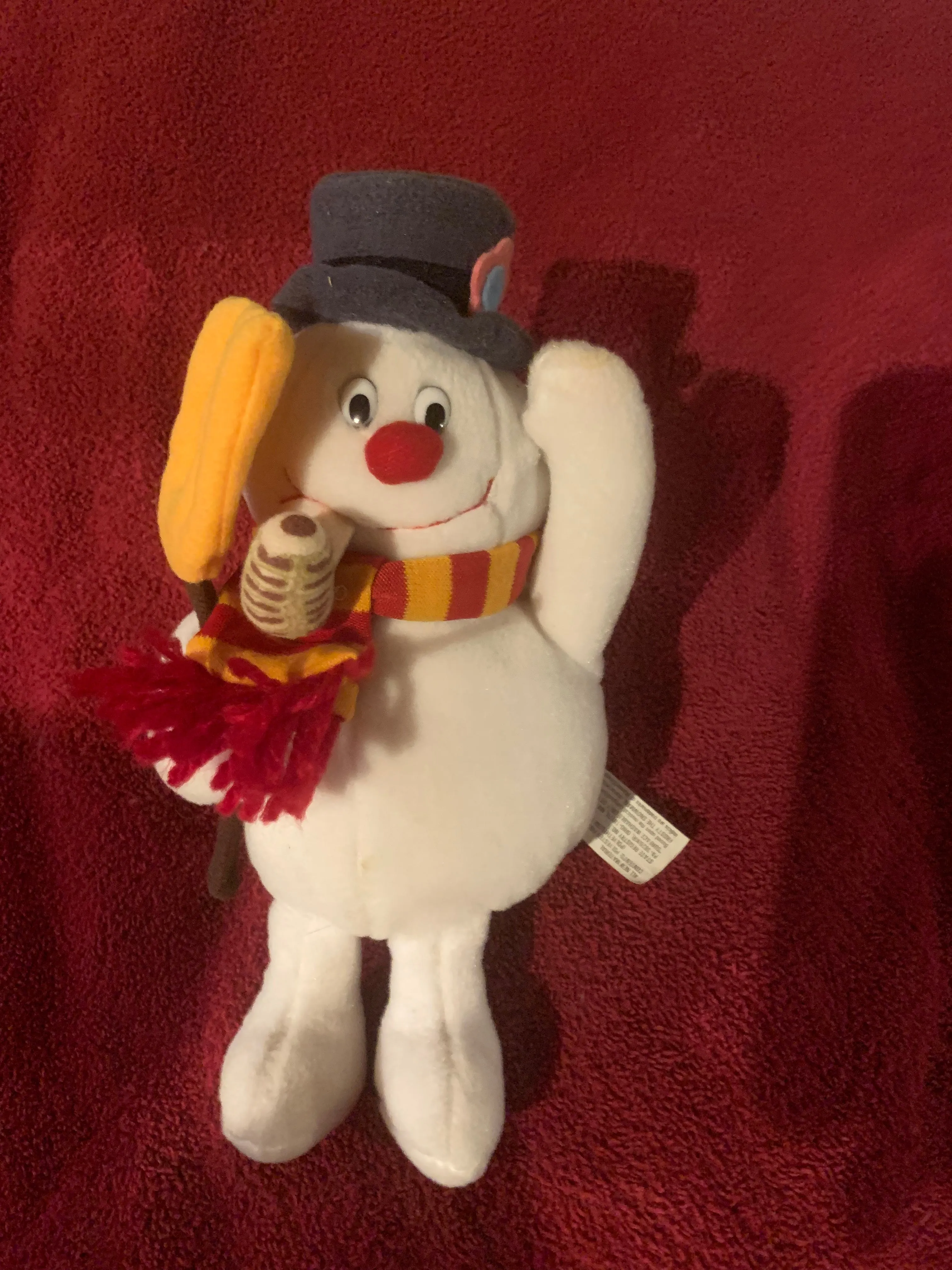 Frosty The Snowman plush 9 inch doll