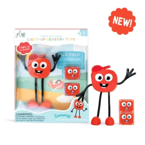 Glo Pals Light-up Sensory Toys - Sammy | Red