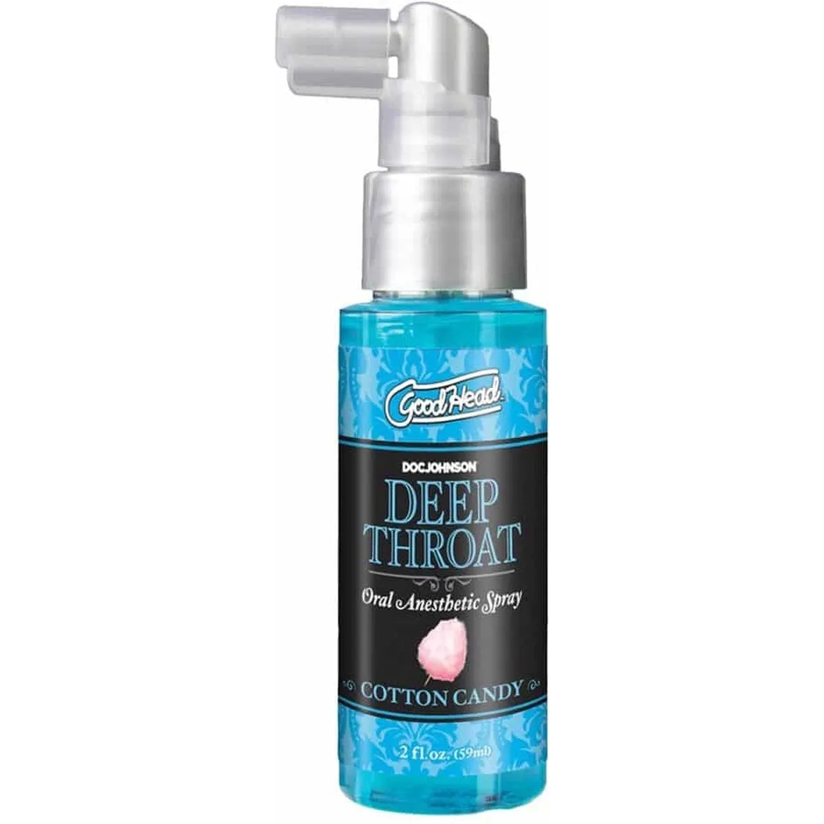 GoodHead Deep Throat Oral Anesthetic Spray Cotton Candy 2oz