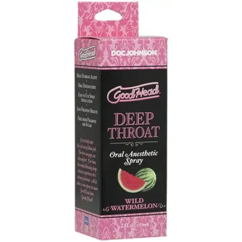 GoodHead Deep Throat Spray Wild Watermelon