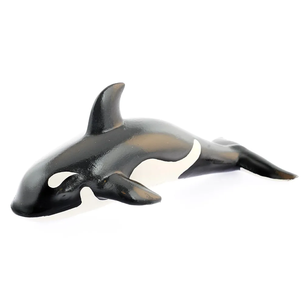 Green Rubber Toys Orca