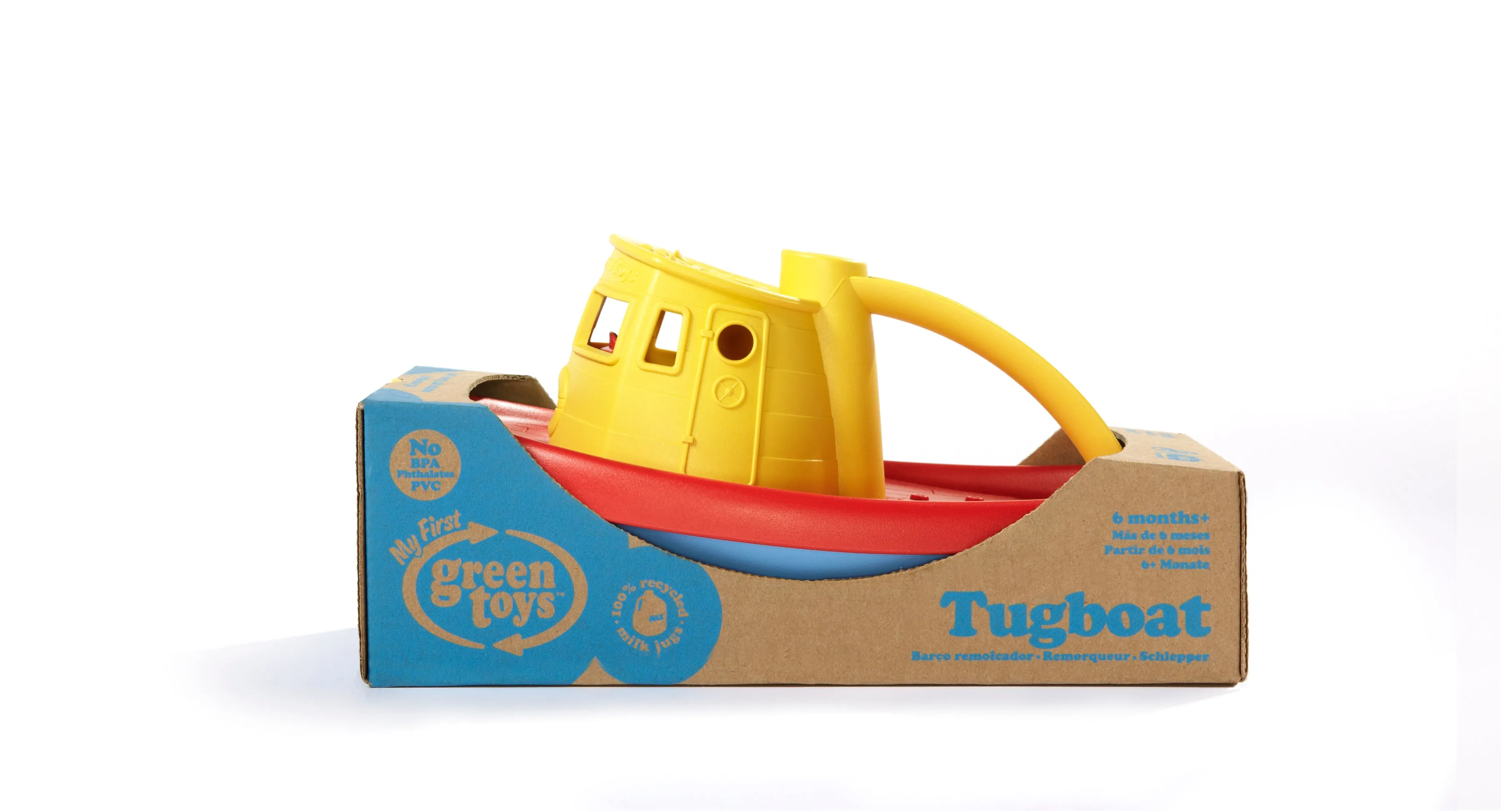 Green Toys Tugboat