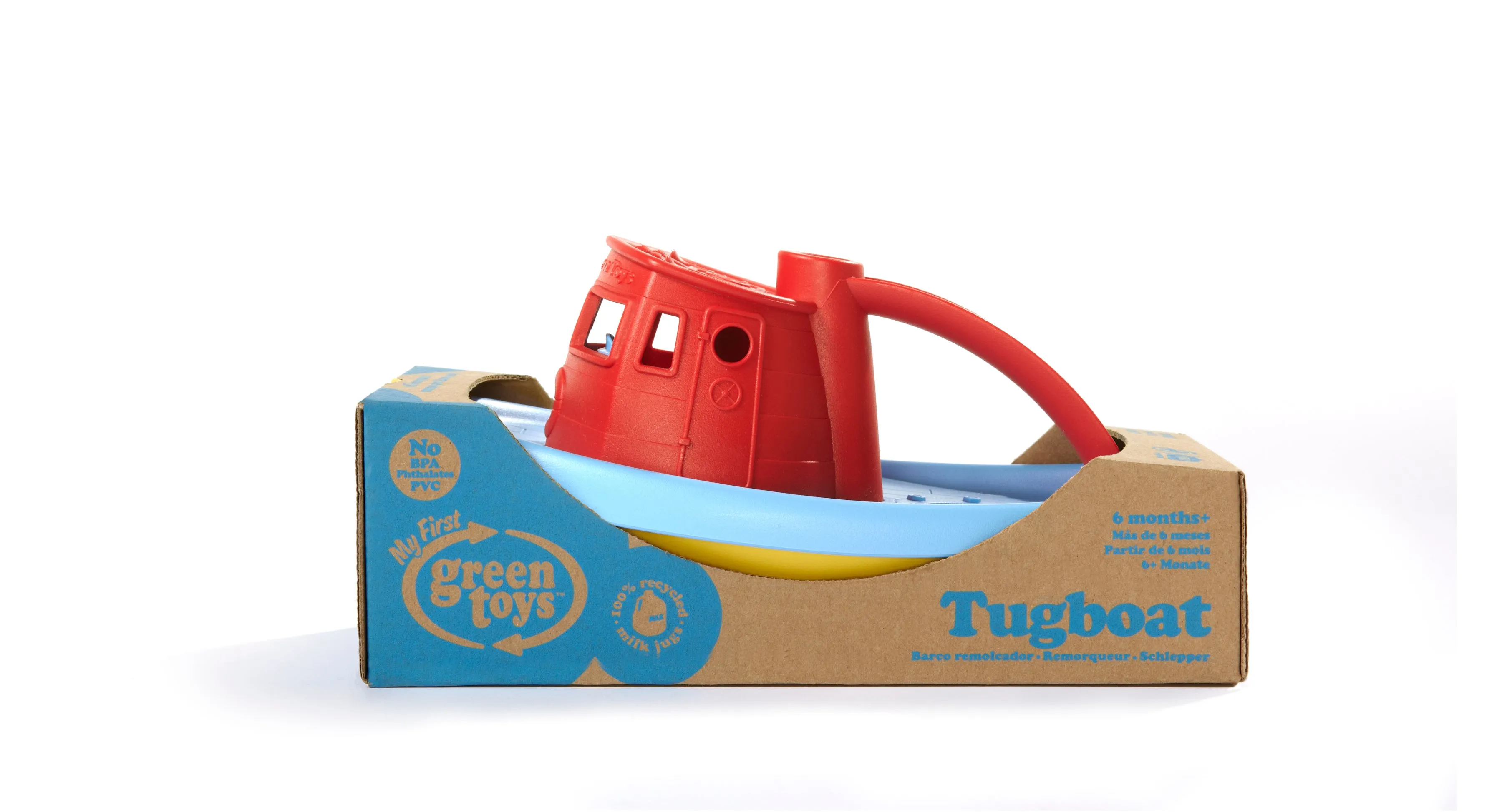 Green Toys Tugboat