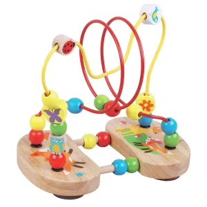 Jumini Beads Maze Wooden Toy Fox