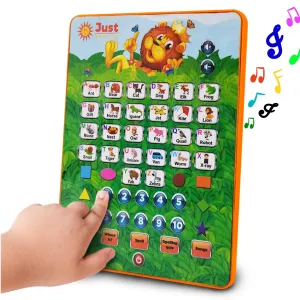 Just Smarty Interactive ABCs and 123s Learning Tablet