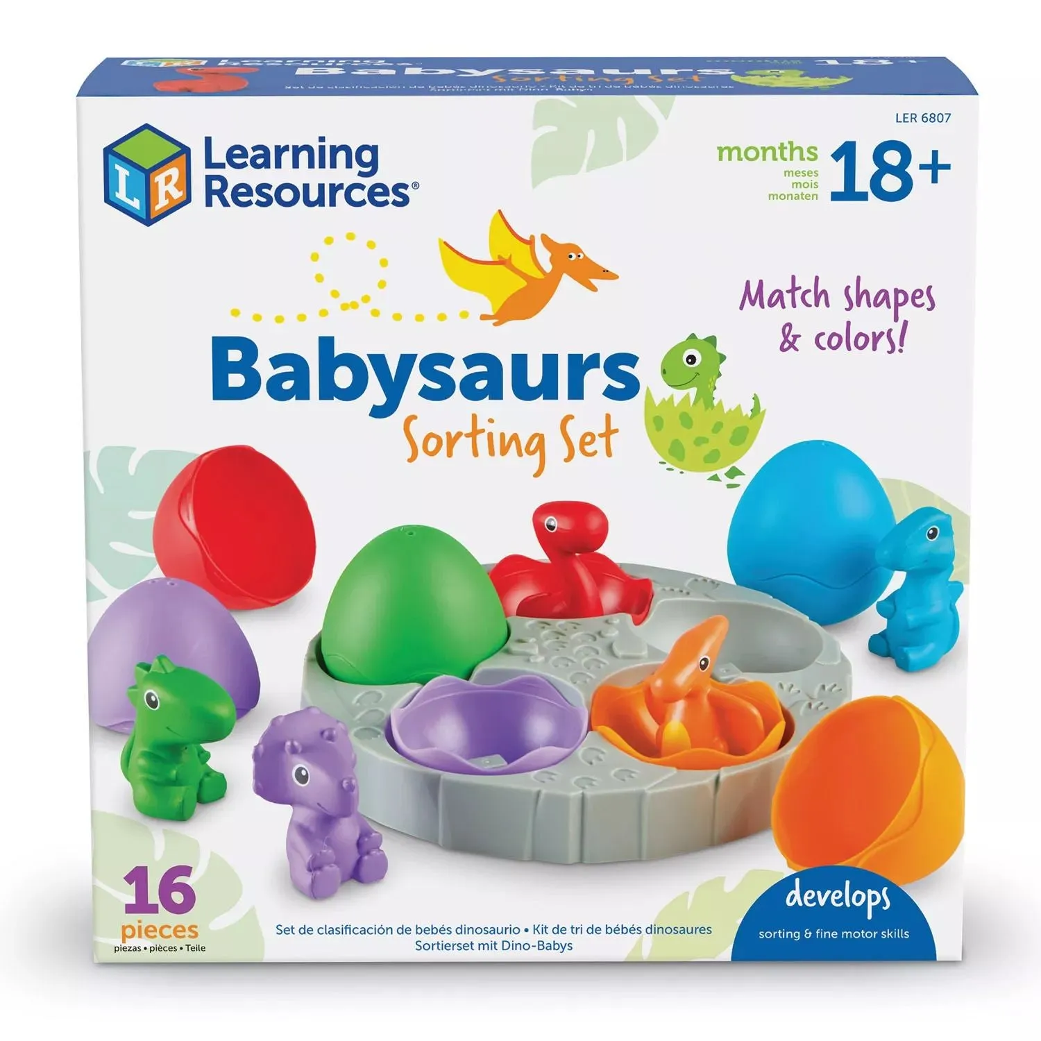 Learning Resources Babysaurus Sorting Kit Learning Resources