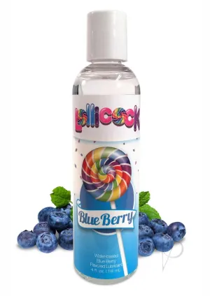 Lollicock Water Base Lube Blueberry 4oz