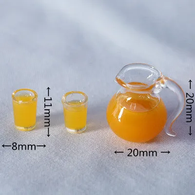 Mini simulation juice toy