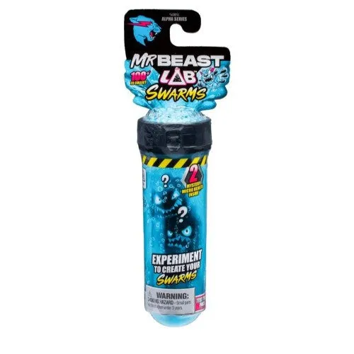 MrBeast Lab Swarms Test Tube 2-Pack Mystery 1-Inch Figures (1 Random Blind Pack)