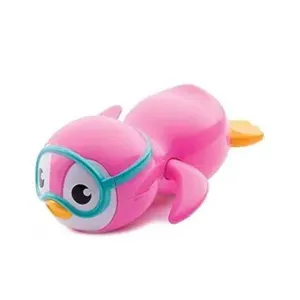 Munchkin Wind Up Swimming Penguin Pink