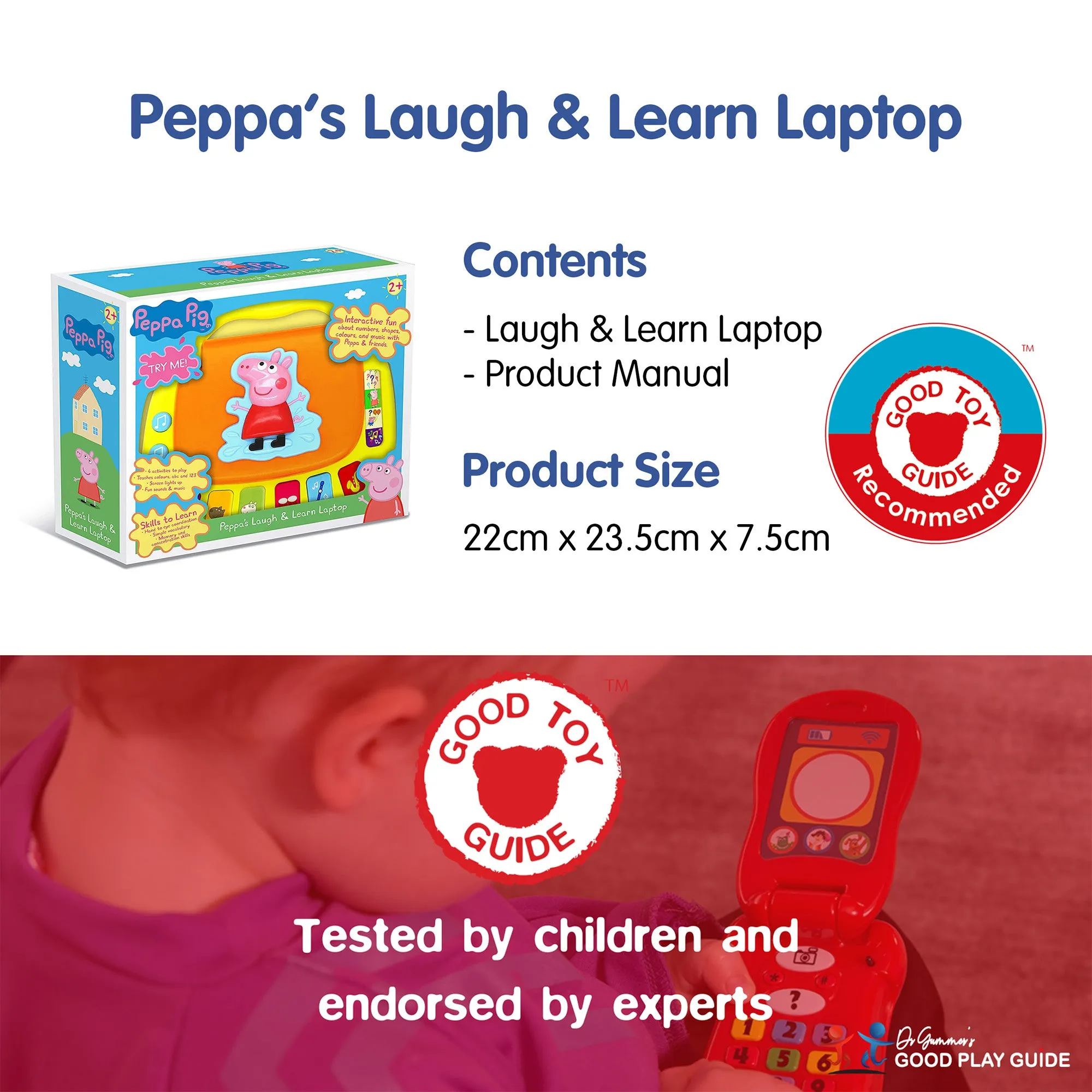 Peppa Pig Laugh & Learn Laptop