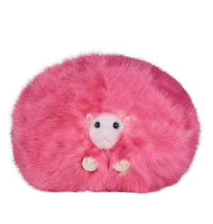 Pink Pygmy Puff Plush with Sound