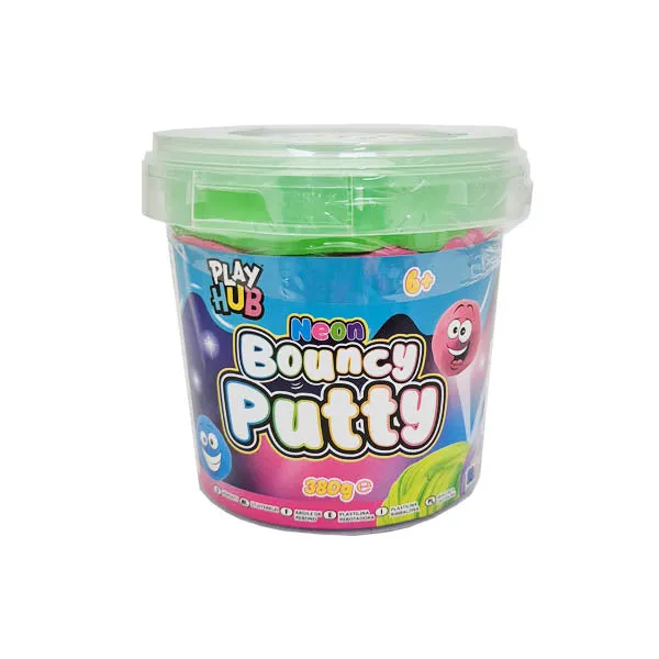 Play Hub Neon Bouncy Putty 380g