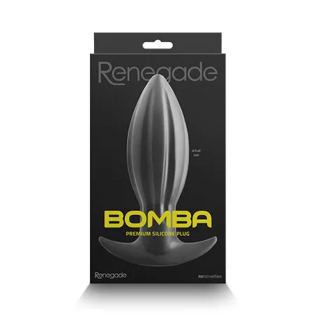 Renegade Bomba Small Butt Plug - Black