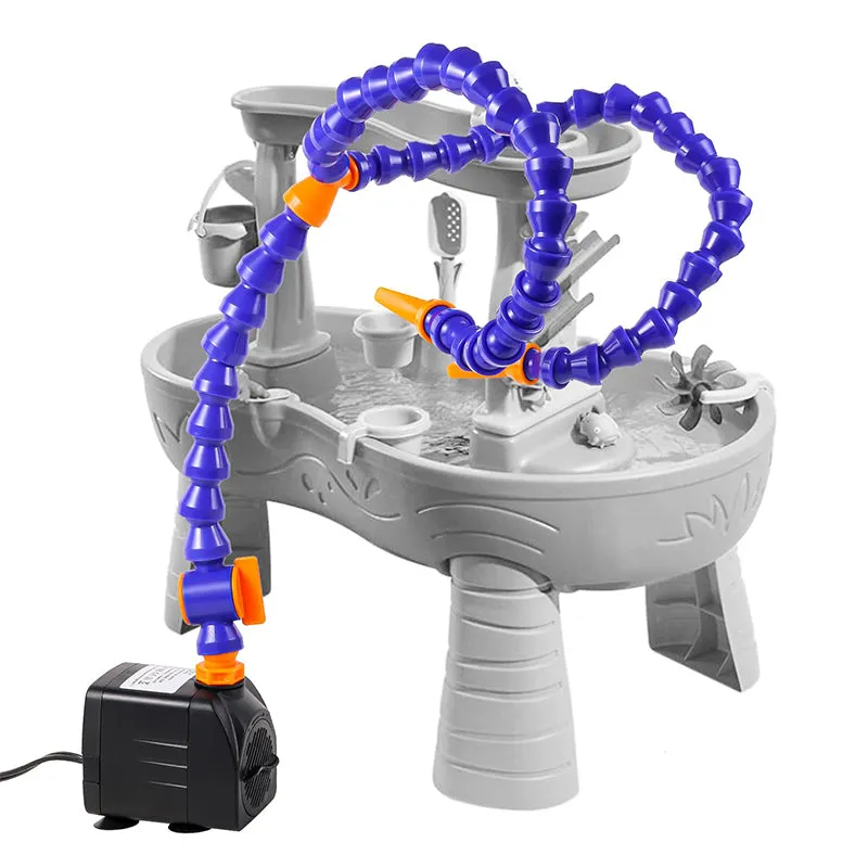 SAKER® Kids Sand Water Play Table Pump