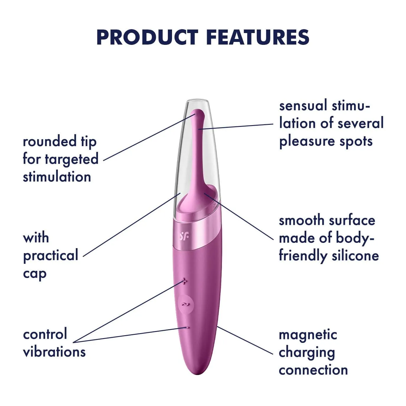 Satisfyer - Twirling Delight Precise Clit Massager