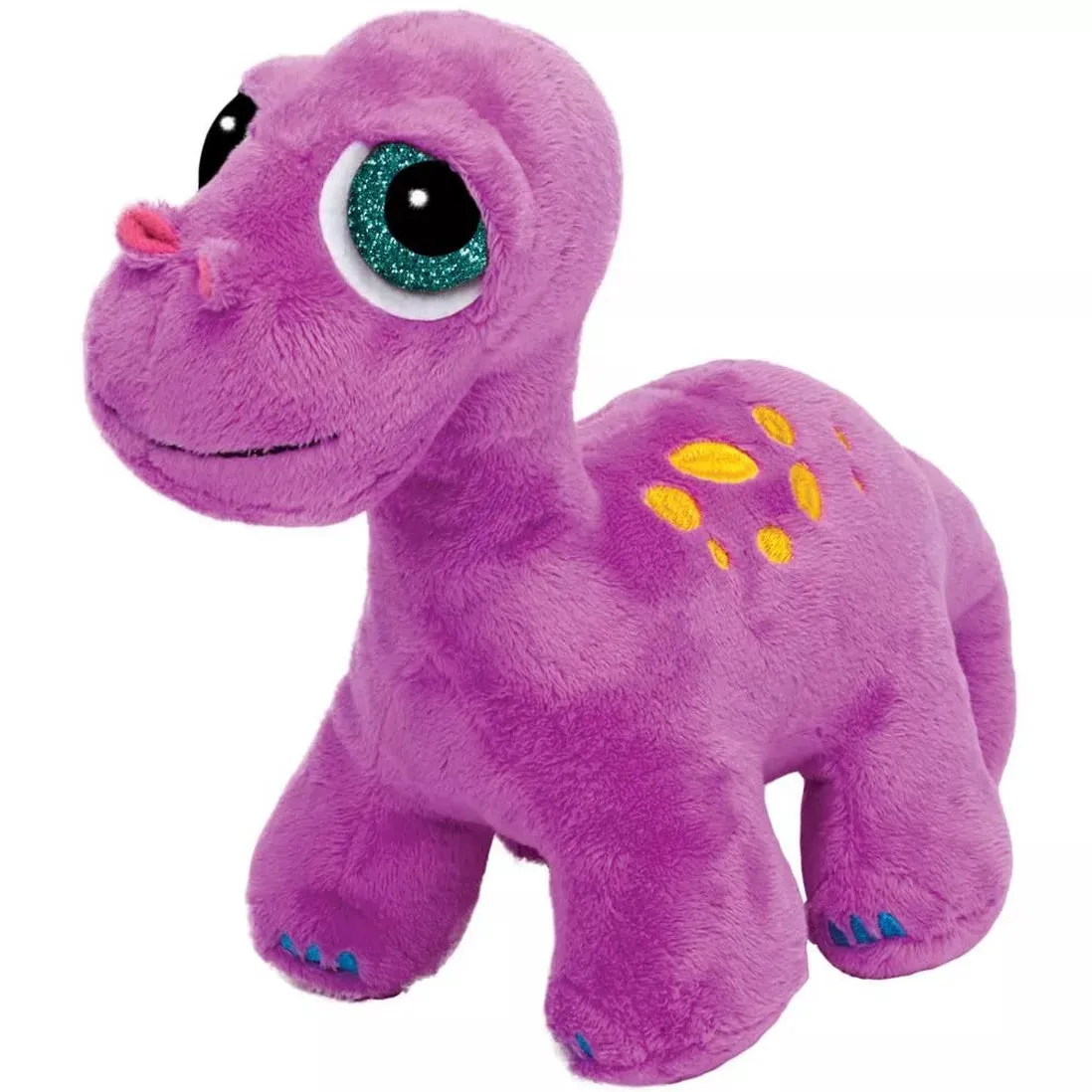 Suki Brontosaurus Dino Soft Toy Medium Purple