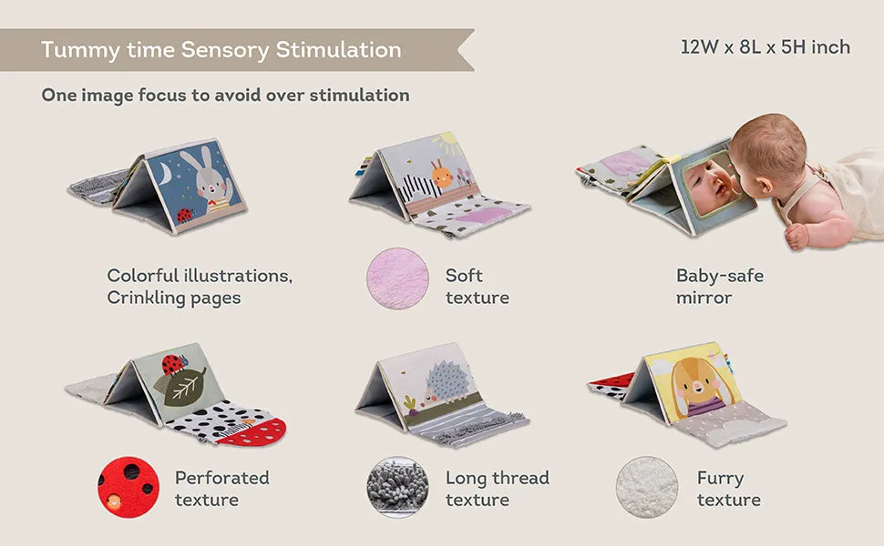 Taf Toys Tummy Time Sensory Book