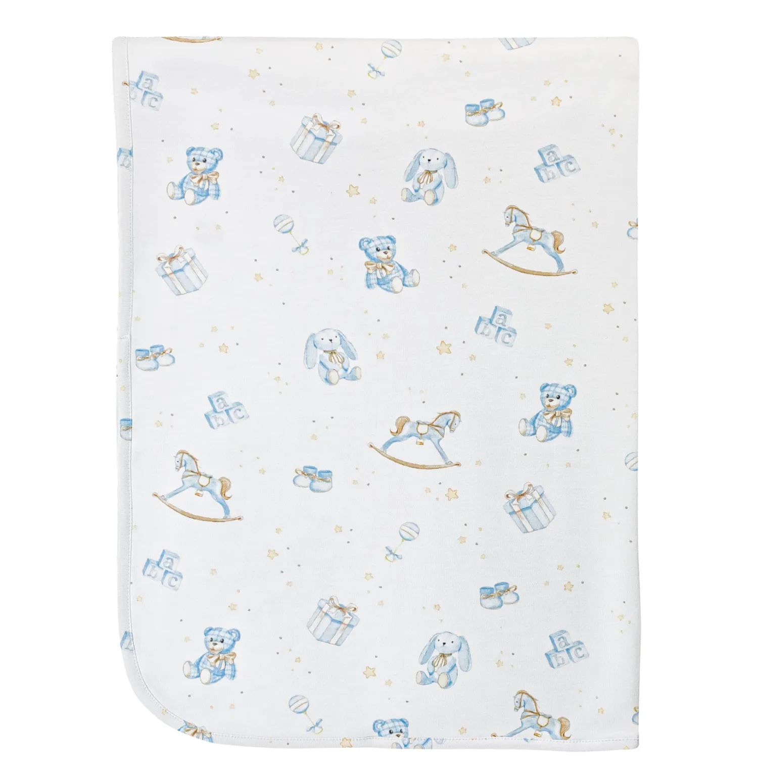 Toys Blue Printed Blanket