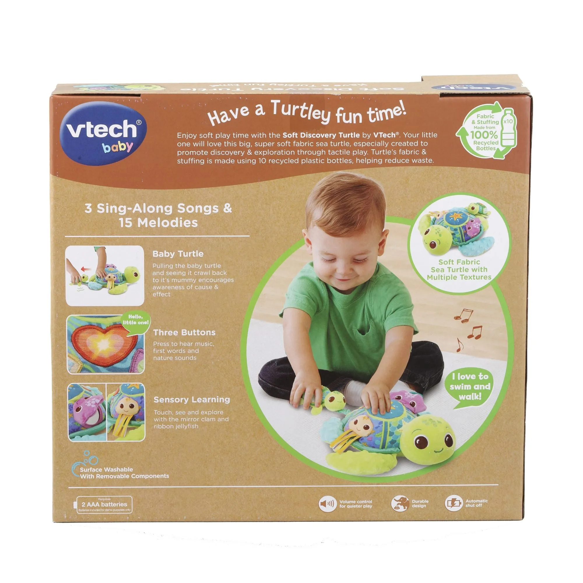 VTech Baby Soft Discovery Turtle