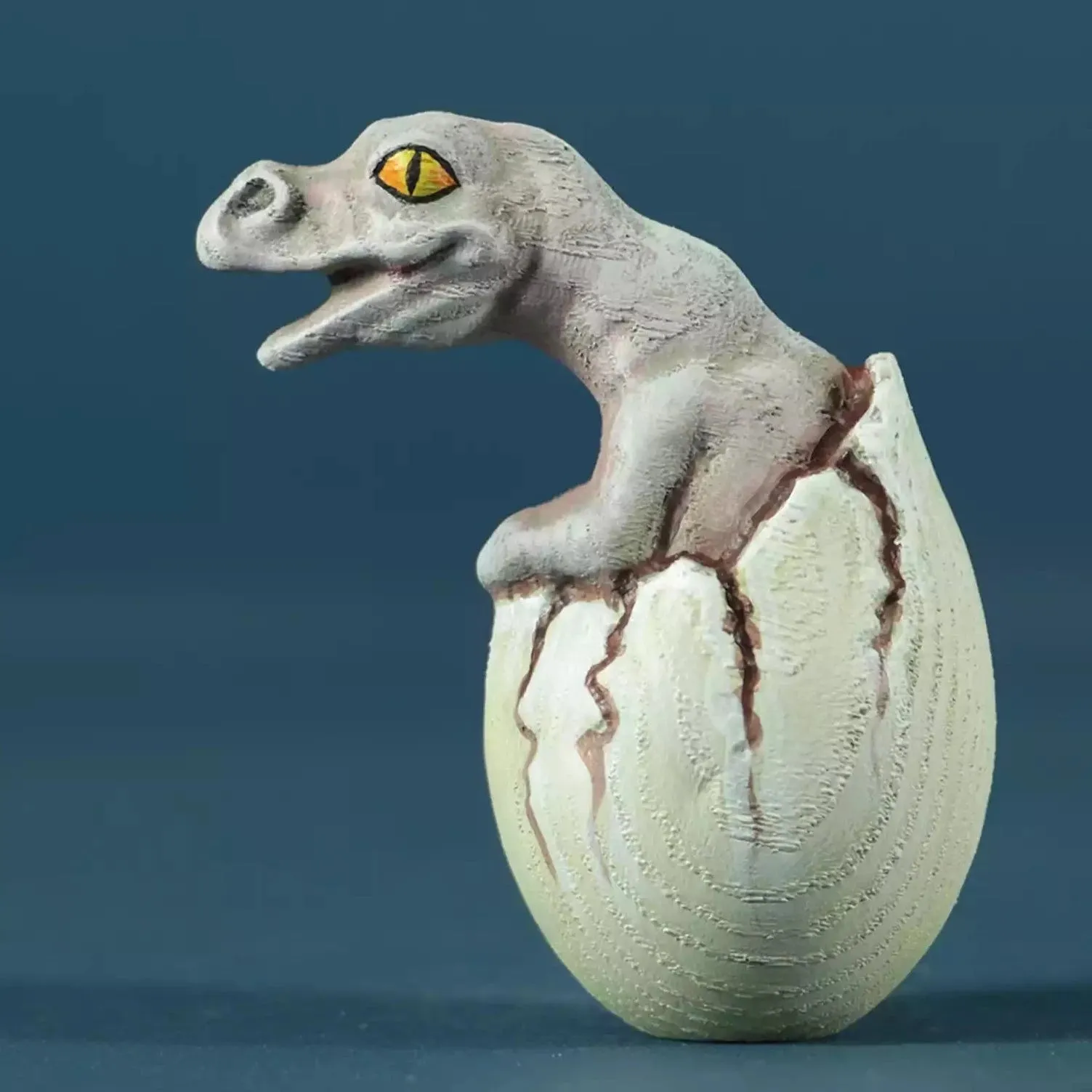 Wooden Hatching Dinosaur Egg - Tyrannosaurus Rex